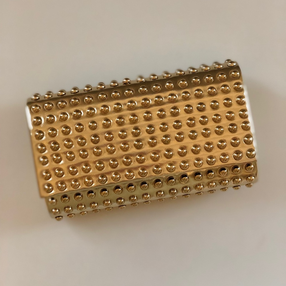 Gold Studded Clutch/Purse by RSVP